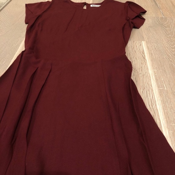 Reformation Gavin Dress plum - Picture 6 of 6